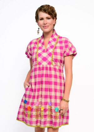 Jardin - Pink Check
